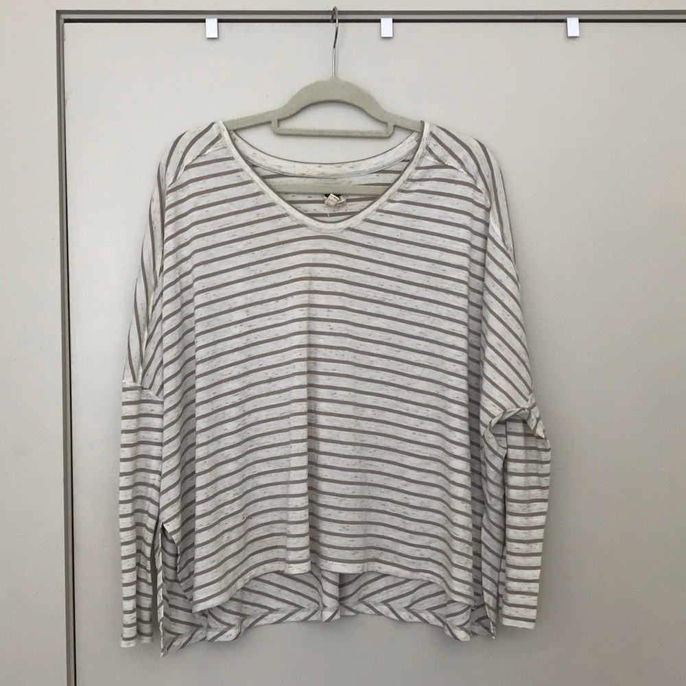 We The Free Samurai Stripe ‘Pandora’s Boxy Tee’
